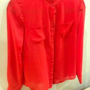 Armani Exchange Women’s button down long sleeve